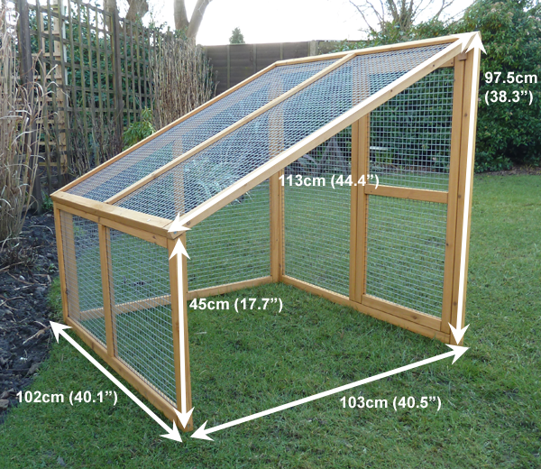 Sussex chicken run measurements