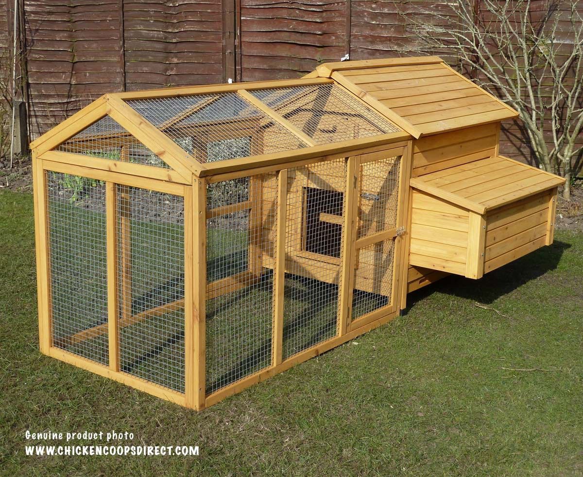 devon chicken coop with run