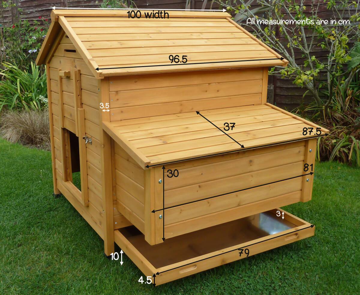Devon Chicken Coop Measurement