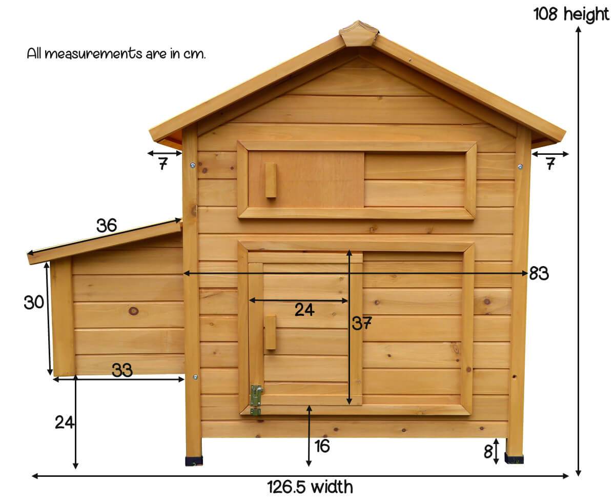 Devon Hen House Measurement