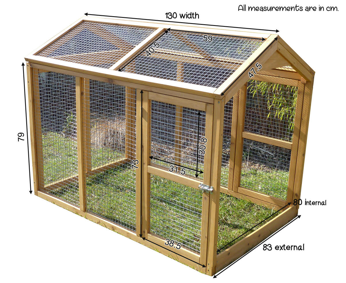 Measurements Of The Devon Chicken Run