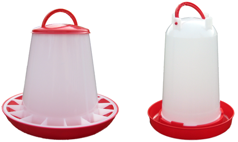 chicken feeder and drinker set